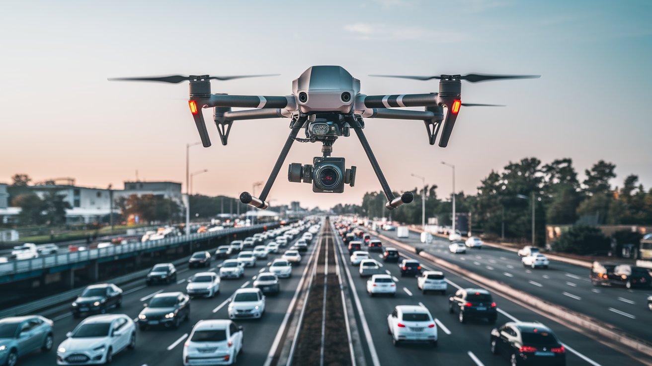 The Benefits of Drones for Traffic Surveillance